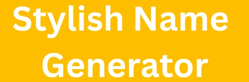 Stylish Name Generator